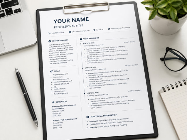 CV Review & Job Application Support